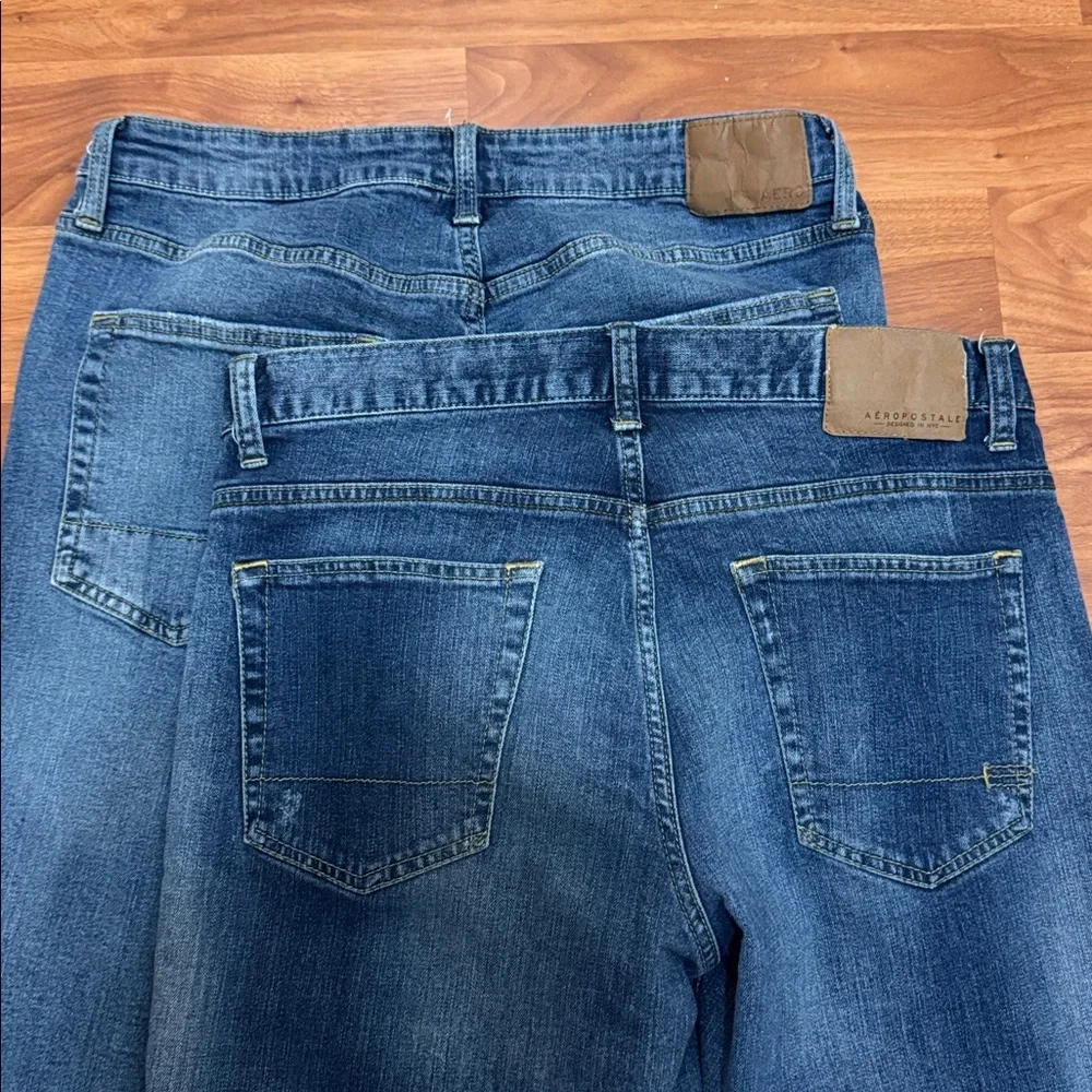Aeropostale Distressed Skinny Jeans (Bundle of 2)
